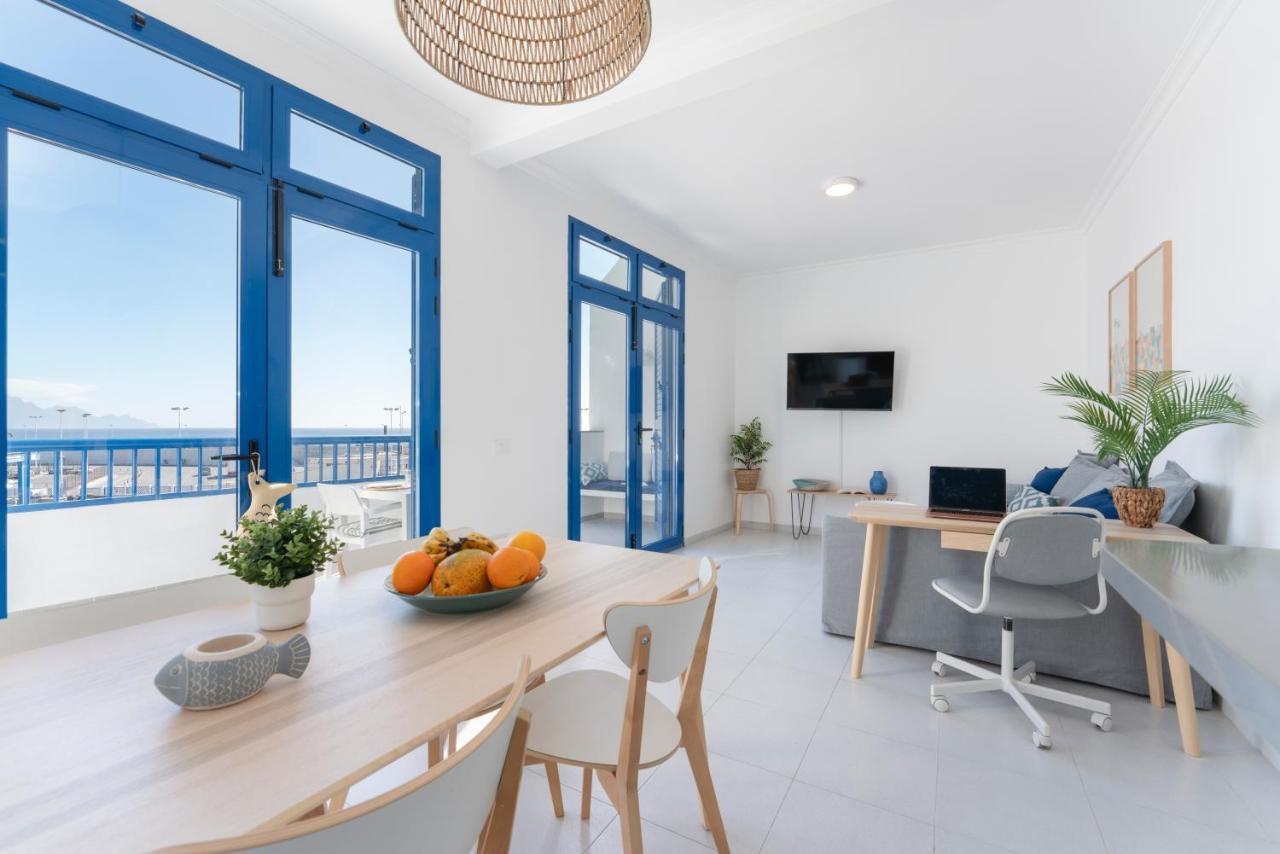 Agaete White&blue House Apartment *